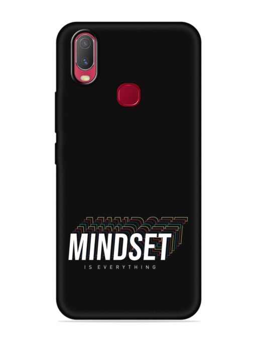 Mindset Everything Slogan Embossed Soft Silicone Case for Vivo U10 Zapvi