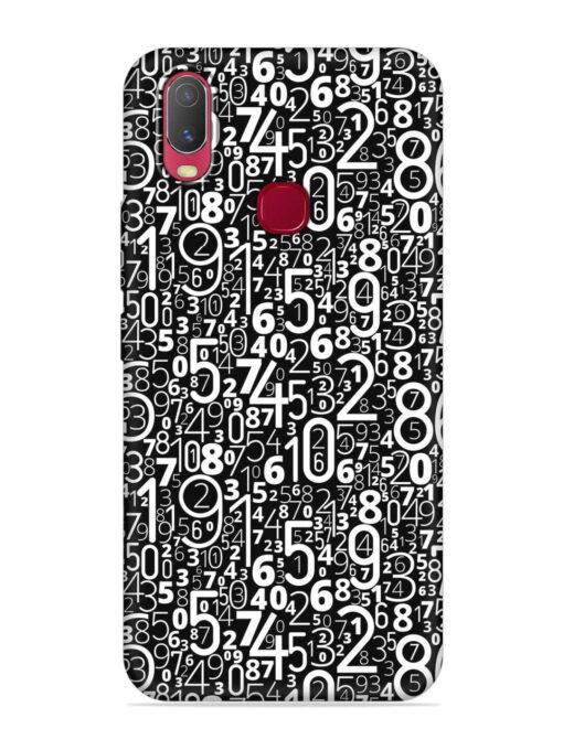 Many Numbers Different Embossed Soft Silicone Case for Vivo U10 Zapvi