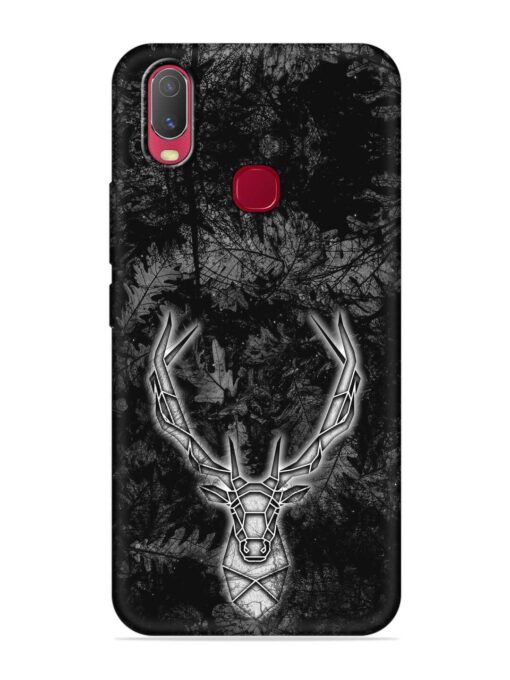 Ancient Deer Embossed Soft Silicone Case for Vivo U10 Zapvi