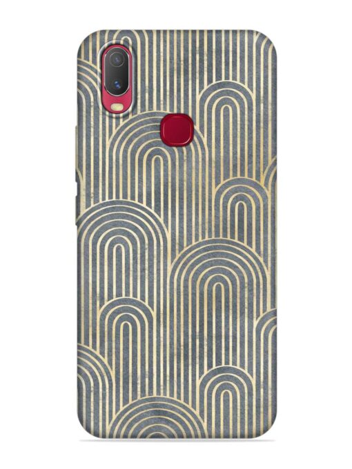 Art Deco Style Embossed Soft Silicone Case for Vivo U10 Zapvi