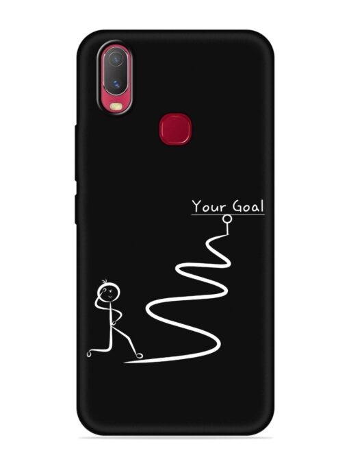 Your Goal Embossed Soft Silicone Case for Vivo U10 Zapvi