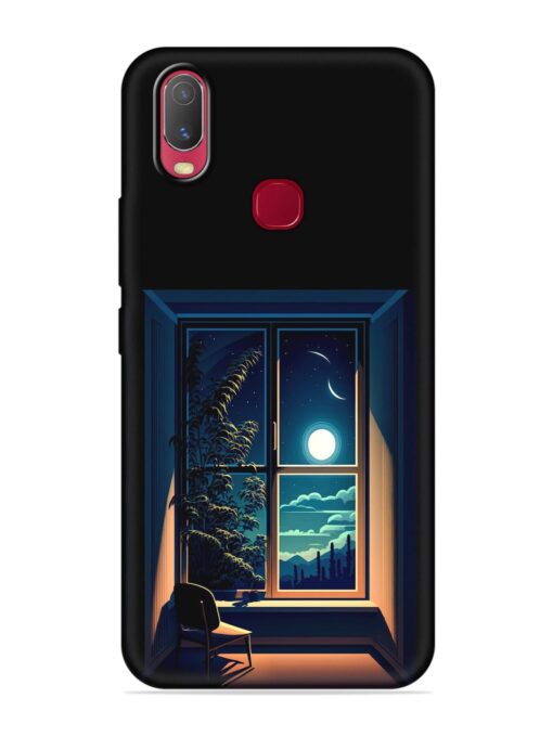 Night View At Window Embossed Soft Silicone Case for Vivo U10 Zapvi