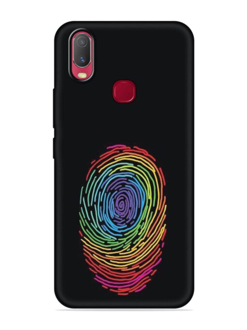 Fingerprint Of Thumb Art Embossed Soft Silicone Case for Vivo U10 Zapvi