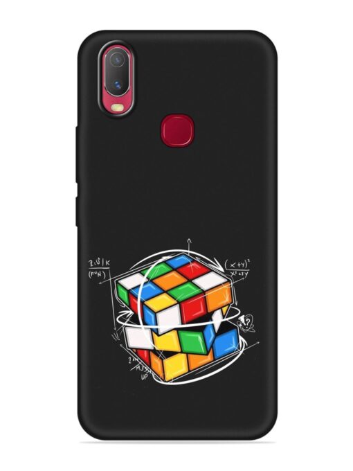 Cubik Vector Embossed Soft Silicone Case for Vivo U10 Zapvi