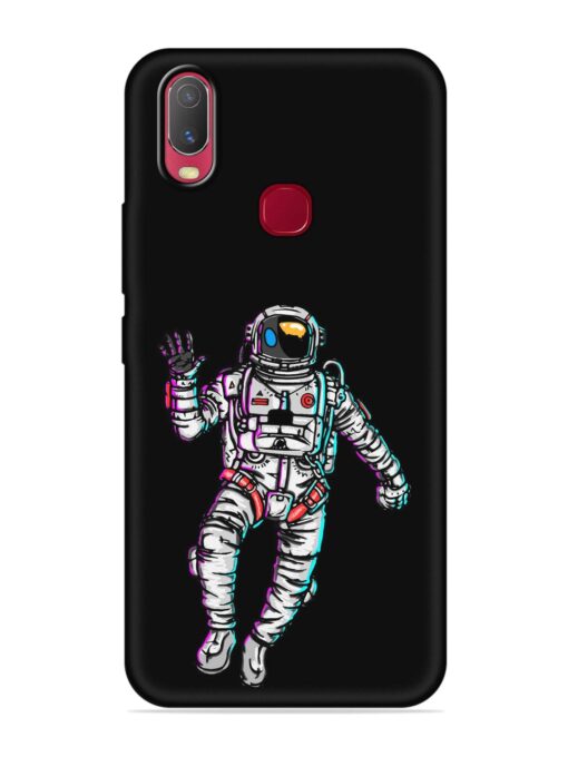 Spaceman Embossed Soft Silicone Case for Vivo U10 Zapvi