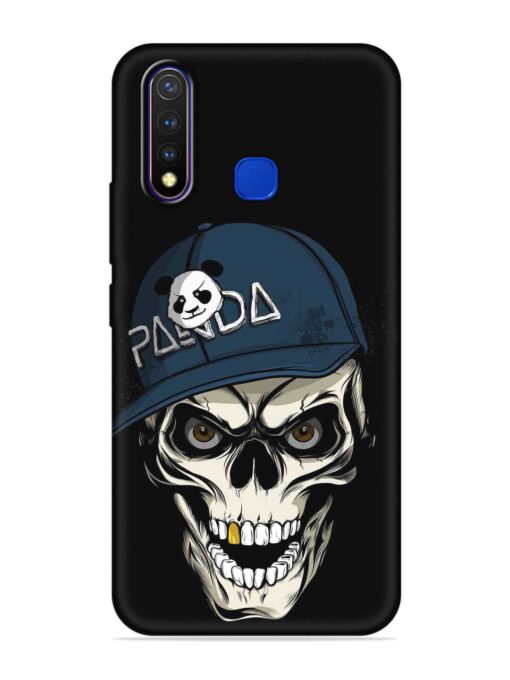 Panda Skull Embossed Soft Silicone Case for Vivo U20