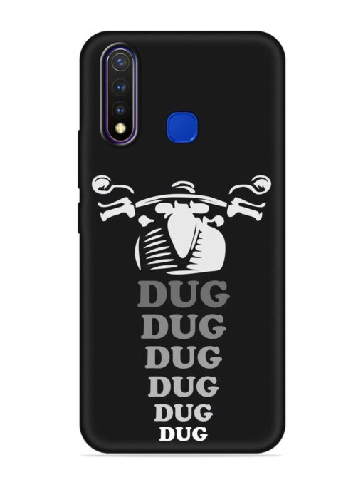 Dug Dug Dug Embossed Soft Silicone Case for Vivo U20 Zapvi