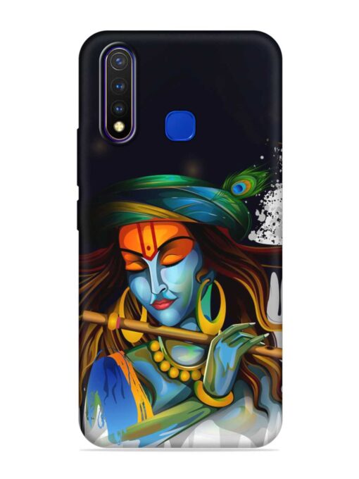 Krishna Art Embossed Soft Silicone Case for Vivo U20 Zapvi