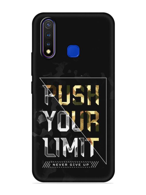 Push Your Limits Embossed Soft Silicone Case for Vivo U20