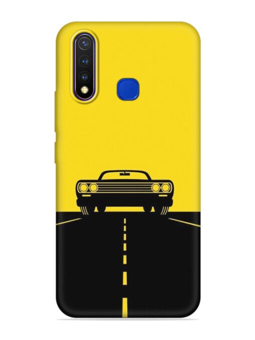 Classic Car Embossed Soft Silicone Case for Vivo U20 Zapvi