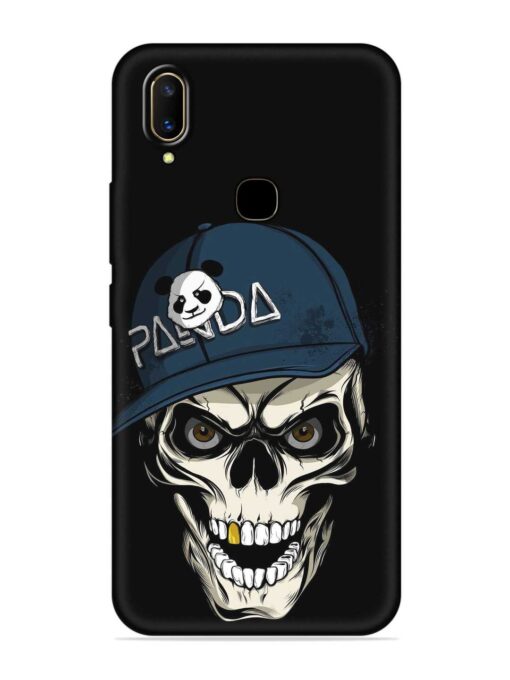 Panda Skull Embossed Soft Silicone Case for Vivo V11 Zapvi