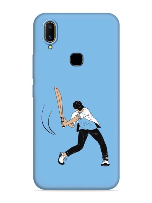 Cricket Gully Boy Embossed Soft Silicone Case for Vivo V11 Zapvi