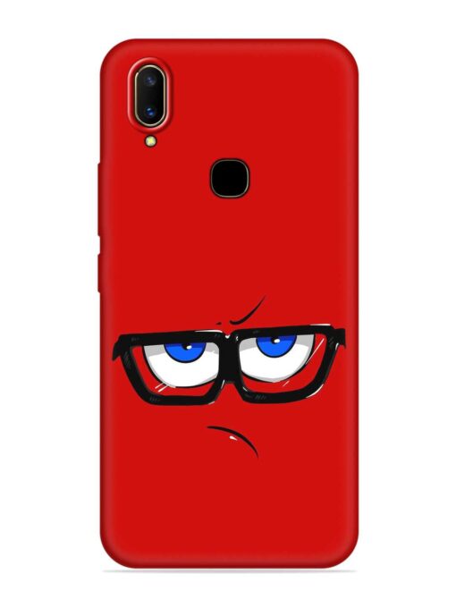 Rad Angry Face Embossed Soft Silicone Case for Vivo V11 Zapvi