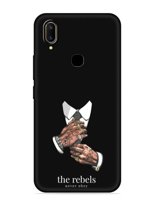 Rebels Slogan Man Embossed Soft Silicone Case for Vivo V11 Zapvi