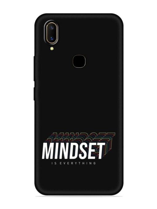 Mindset Everything Slogan Embossed Soft Silicone Case for Vivo V11 Zapvi