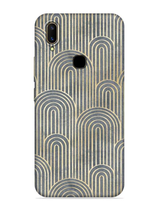 Art Deco Style Embossed Soft Silicone Case for Vivo V11 Zapvi