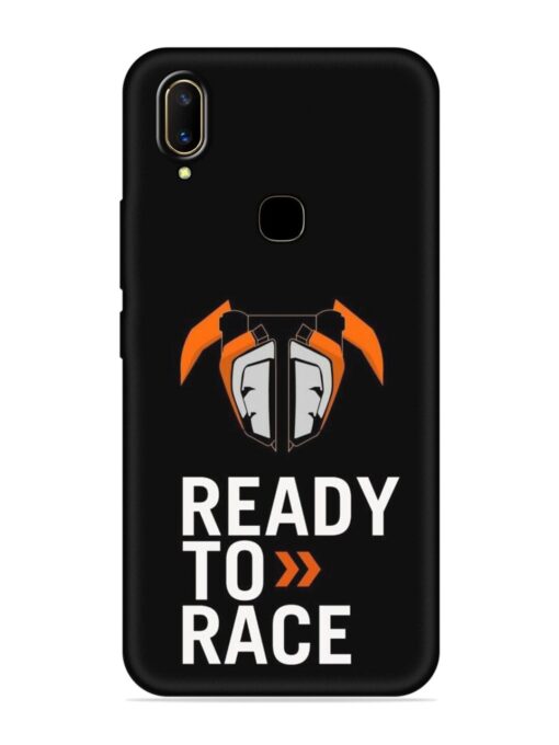 Ready To Race Embossed Soft Silicone Case for Vivo V11 Zapvi