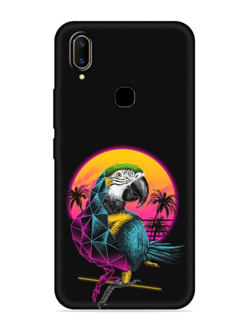 Rad Parrot Embossed Soft Silicone Case for Vivo V11 Zapvi