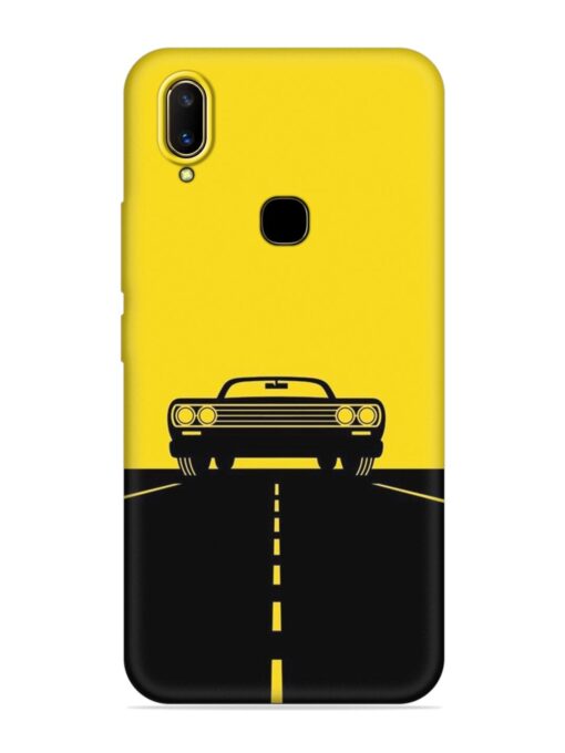 Classic Car Embossed Soft Silicone Case for Vivo V11 Zapvi