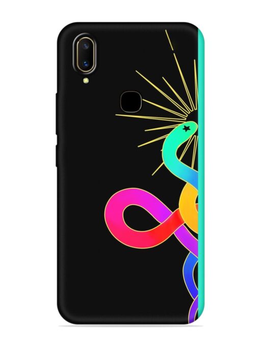 Art Geometric Abstraction Embossed Soft Silicone Case for Vivo V11 Zapvi