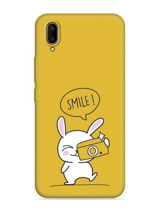 Hey Smile Please Embossed Soft Silicone Case for Vivo V11 Pro Zapvi