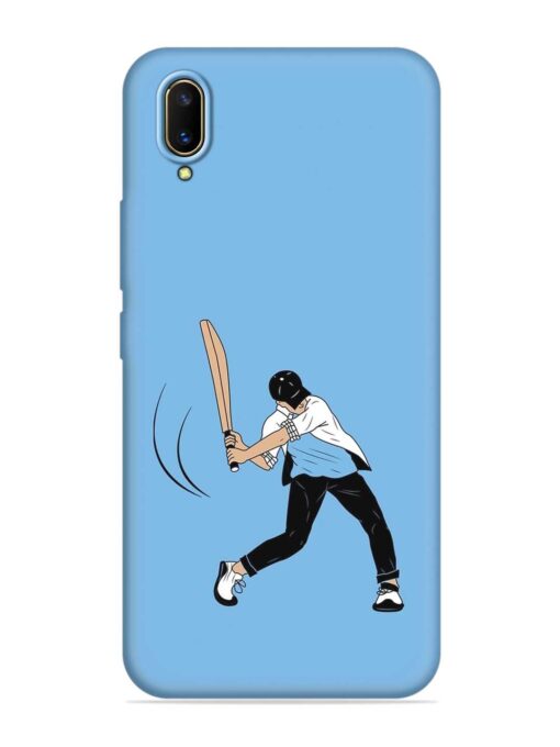 Cricket Gully Boy Embossed Soft Silicone Case for Vivo V11 Pro Zapvi