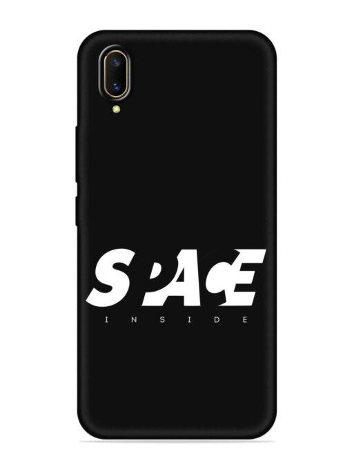 Space Typography Art Embossed Soft Silicone Case for Vivo V11 Pro Zapvi