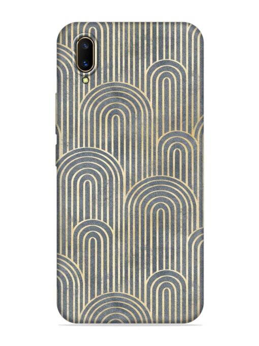 Art Deco Style Embossed Soft Silicone Case for Vivo V11 Pro Zapvi