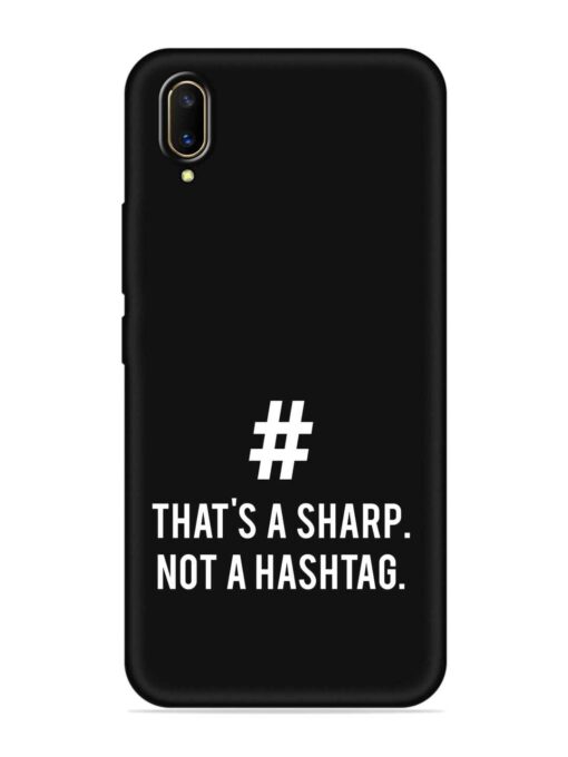 Thats Sharp Not Embossed Soft Silicone Case for Vivo V11 Pro Zapvi