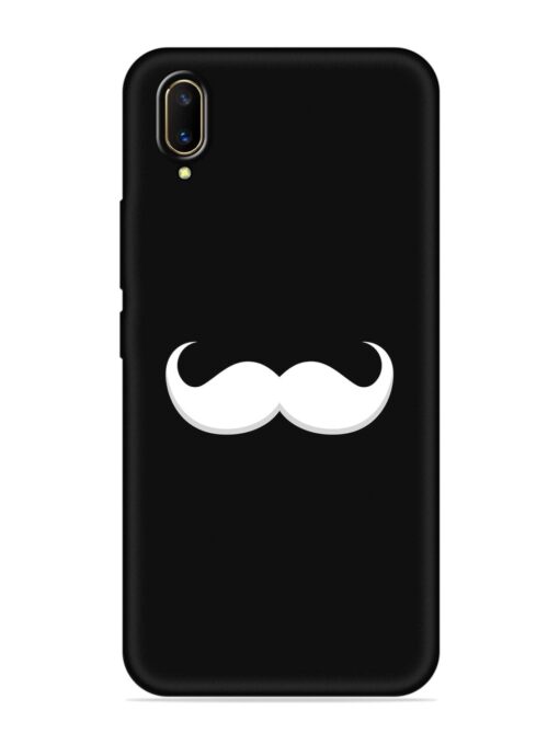 Mustache Vector Embossed Soft Silicone Case for Vivo V11 Pro Zapvi