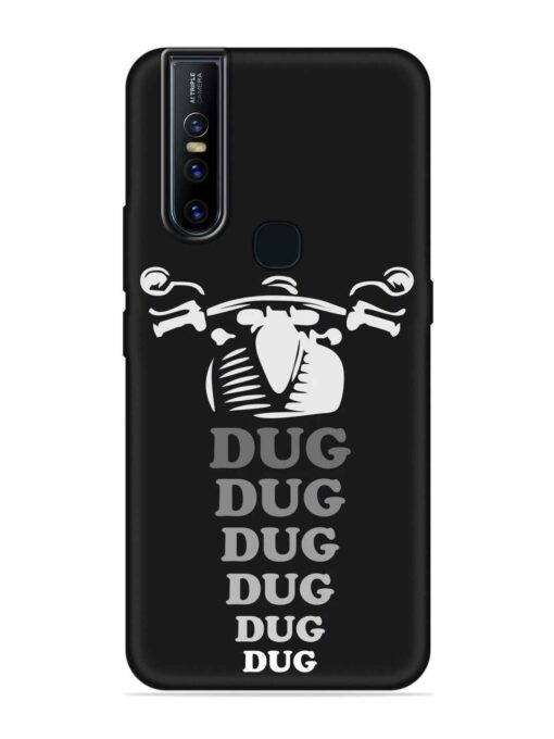 Dug Dug Dug Embossed Soft Silicone Case for Vivo V15