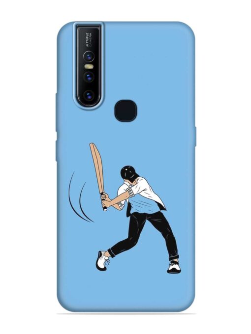 Cricket Gully Boy Embossed Soft Silicone Case for Vivo V15 Zapvi