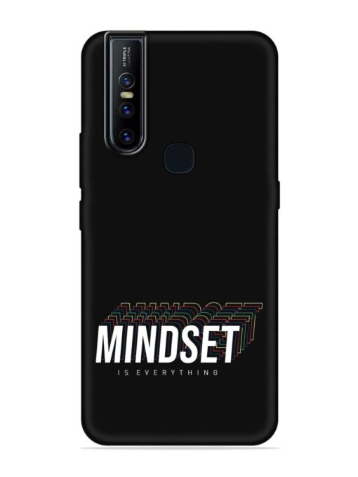 Mindset Everything Slogan Embossed Soft Silicone Case for Vivo V15