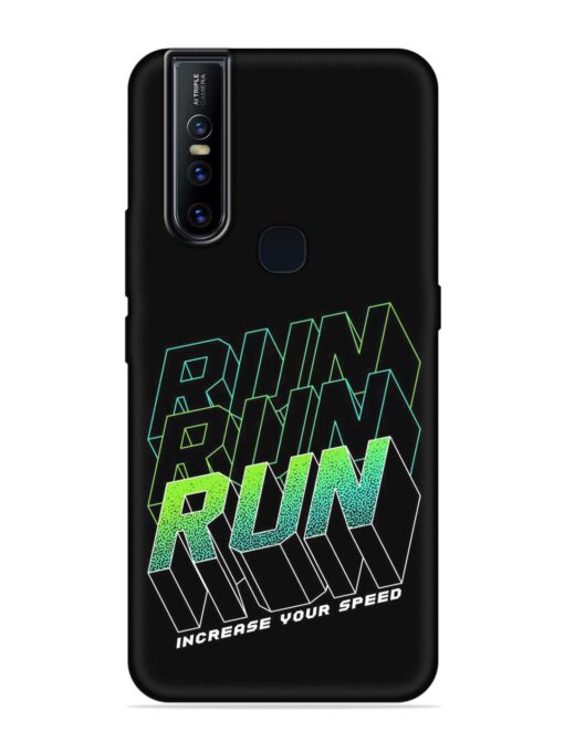 Run Embossed Soft Silicone Case for Vivo V15