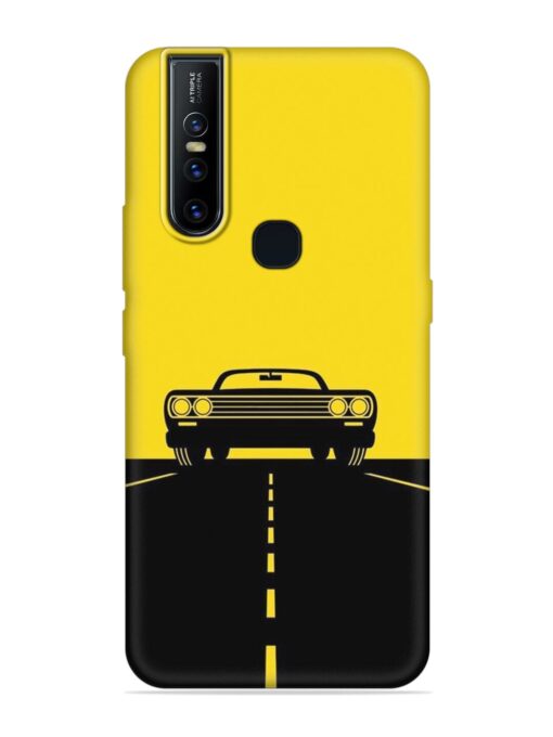 Classic Car Embossed Soft Silicone Case for Vivo V15 Zapvi