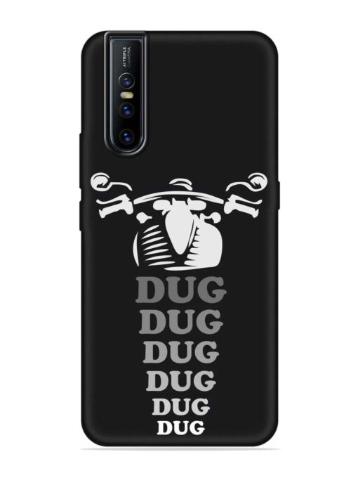 Dug Dug Dug Embossed Soft Silicone Case for Vivo V15 Pro Zapvi