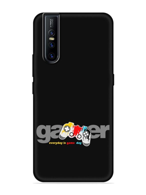 Gamer Everyday Game Embossed Soft Silicone Case for Vivo V15 Pro Zapvi