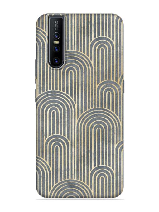 Art Deco Style Embossed Soft Silicone Case for Vivo V15 Pro Zapvi