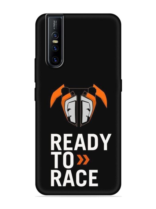 Ready To Race Embossed Soft Silicone Case for Vivo V15 Pro Zapvi