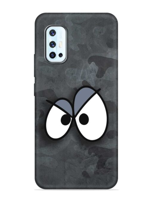 Big Eyes Night Mode Embossed Soft Silicone Case for Vivo V17 Zapvi