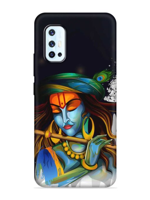 Krishna Art Embossed Soft Silicone Case for Vivo V17 Zapvi