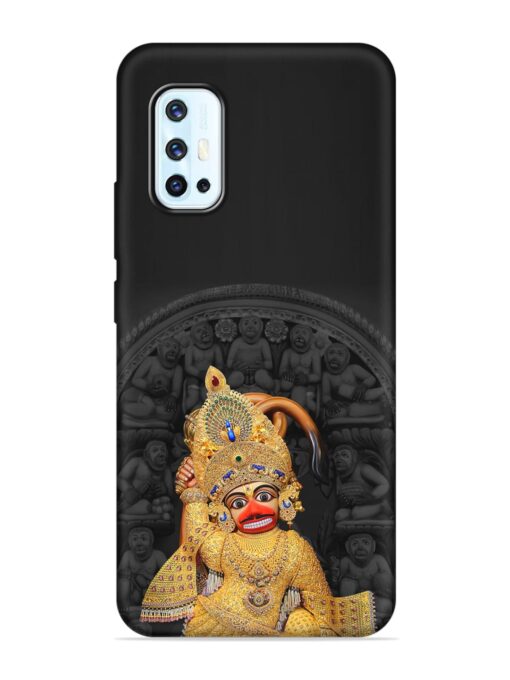 Indian Gold Hanuman Embossed Soft Silicone Case for Vivo V17 Zapvi