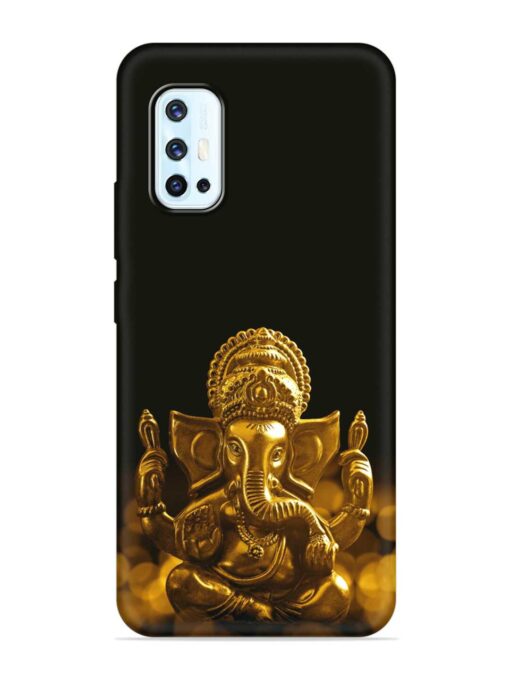 Lord Ganesha Indian Festival Embossed Soft Silicone Case for Vivo V17 Zapvi