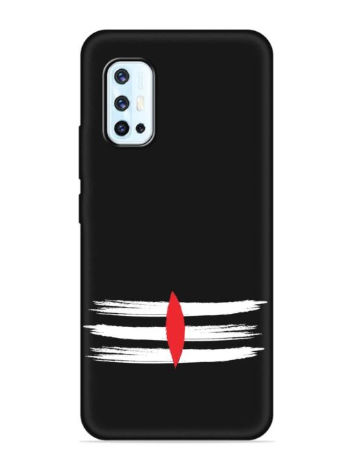 Mahadev Tilak Vector Embossed Soft Silicone Case for Vivo V17 Zapvi