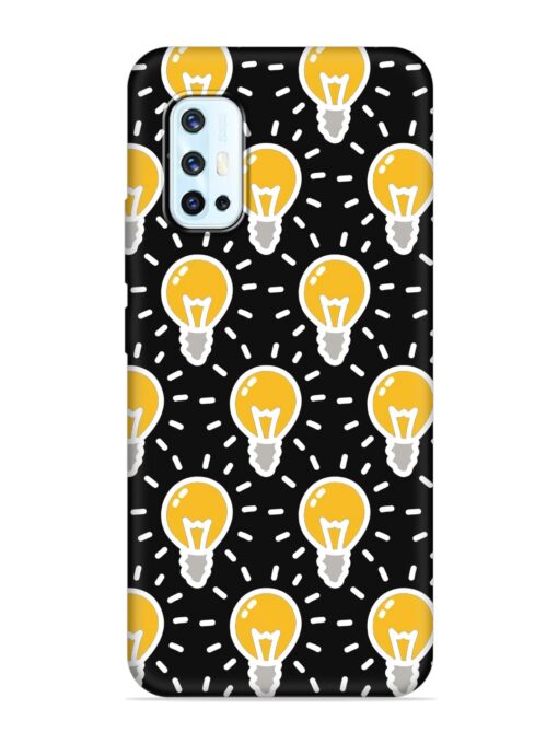 Light Bulb Seamless Embossed Soft Silicone Case for Vivo V17 Zapvi