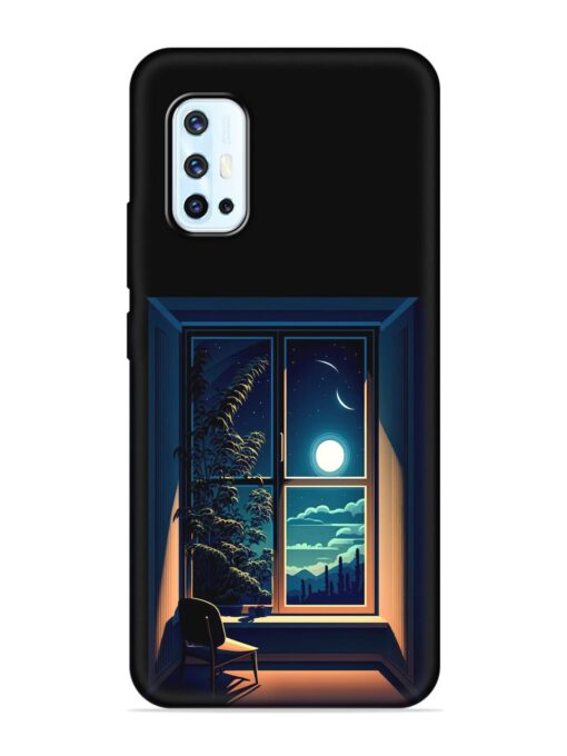 Night View At Window Embossed Soft Silicone Case for Vivo V17 Zapvi