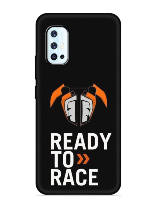 Ready To Race Embossed Soft Silicone Case for Vivo V17 Zapvi