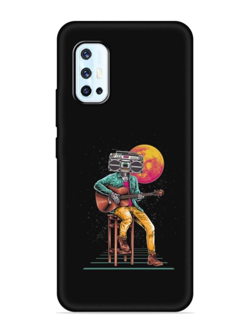 Minimalist Music Embossed Soft Silicone Case for Vivo V17 Zapvi