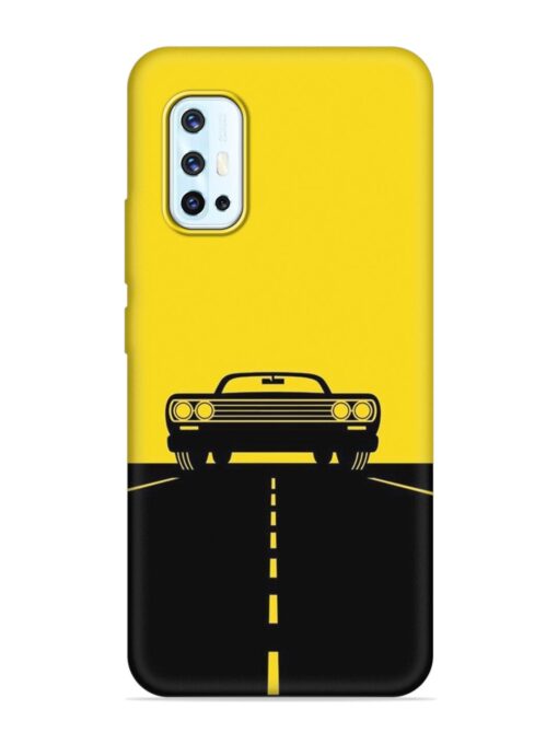 Classic Car Embossed Soft Silicone Case for Vivo V17 Zapvi