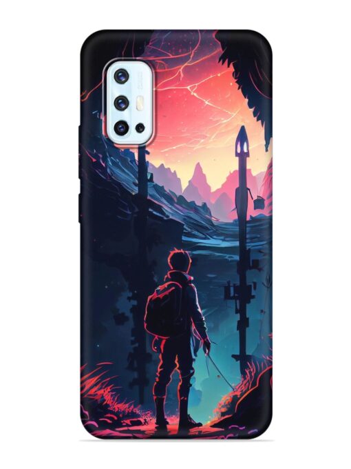 Cgs Artwork Embossed Soft Silicone Case for Vivo V17 Zapvi